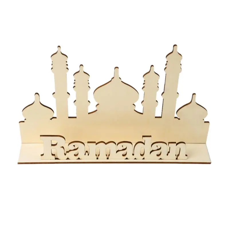 Wooden Eid Mubarak Ramadan Home Party Ornament Decor Muslim Islamic Gift Desk DIY Craft
Wooden Eid Mubarak Ramadan Home Party Ornament Decor Muslim Islamic Gift Desk DIY Craft