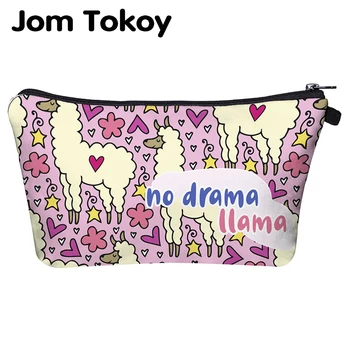 Jom Tokoy Cosmetic Organizer Bag Makeup bag Printing Llama Drama Cosmetic Bag Fashion Women Multifunction Beauty Bag
Jom Tokoy Cosmetic Organizer Bag Makeup bag Printing Llama Drama Cosmetic Bag Fashion Women Multifunction Beauty Bag