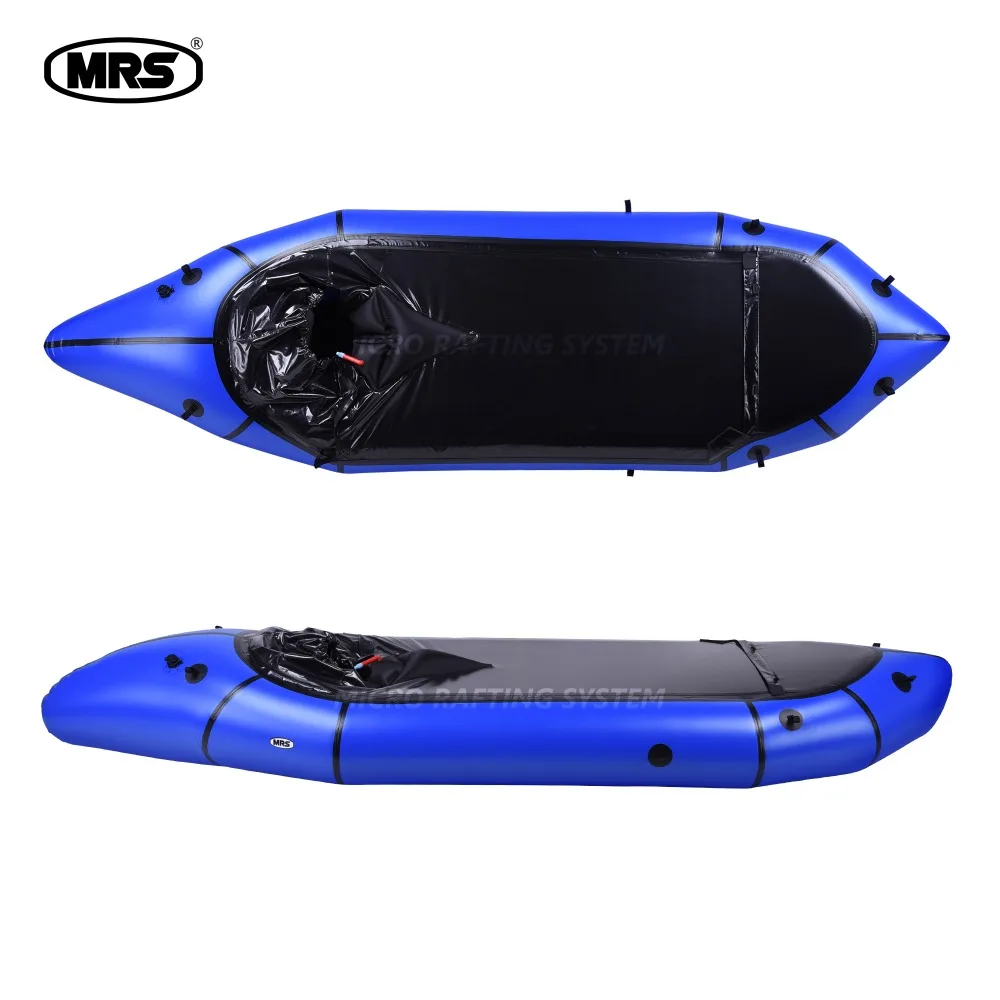 

[MRS][98L]Micro rafting systems blue inflatable packraft Kayak ultra-light ship rafting boat extra long
