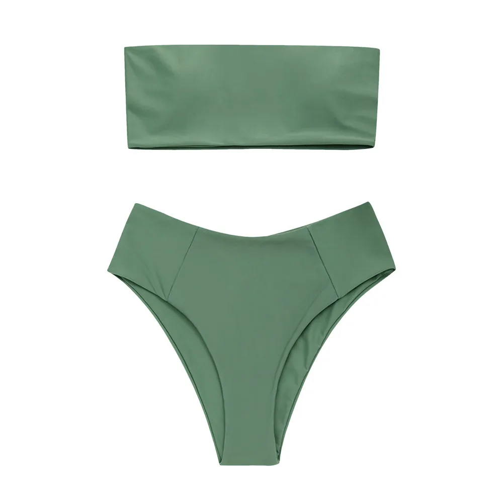 biquini swimwear Women swimsuit Bikini Swimwear Set Strapless Swimsuit High Leg Bathing Suit Beacher maillot de bain femme
biquini swimwear Women swimsuit Bikini Swimwear Set Strapless Swimsuit High Leg Bathing Suit Beacher maillot de bain femme