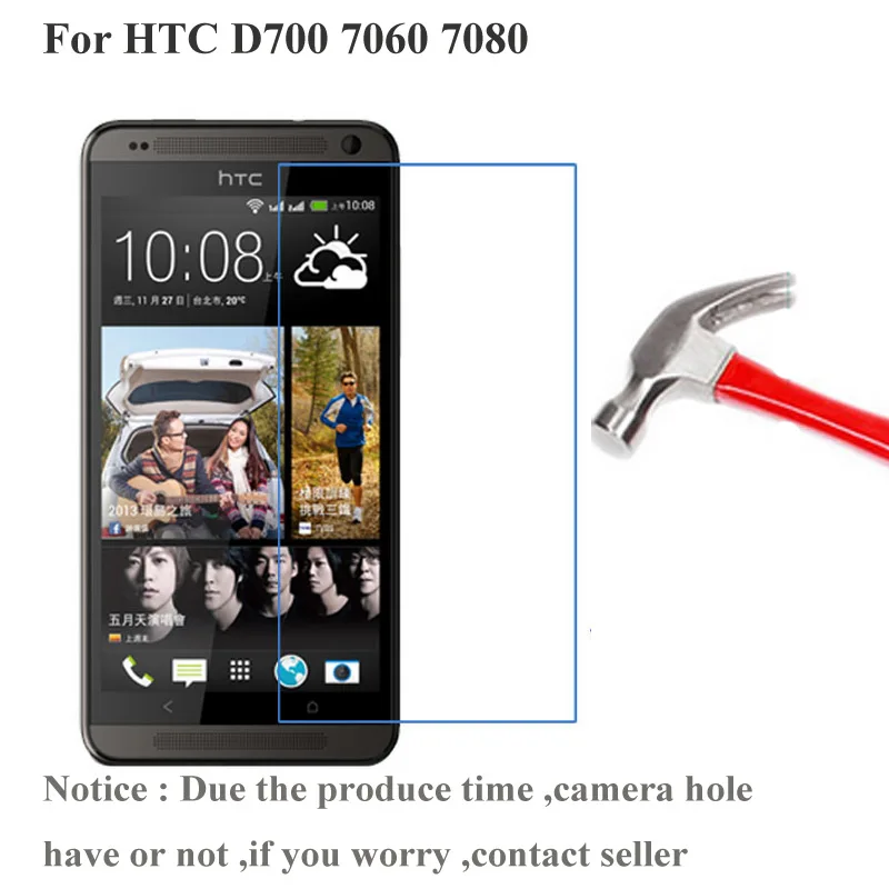 2PCS 9H Premium For HTC Desire 700 Tempered Glass For HTC Desire D700 7060 7080 Phone Screen Protector Cover Protective Film
2PCS 9H Premium For HTC Desire 700 Tempered Glass For HTC Desire D700 7060 7080 Phone Screen Protector Cover Protective Film