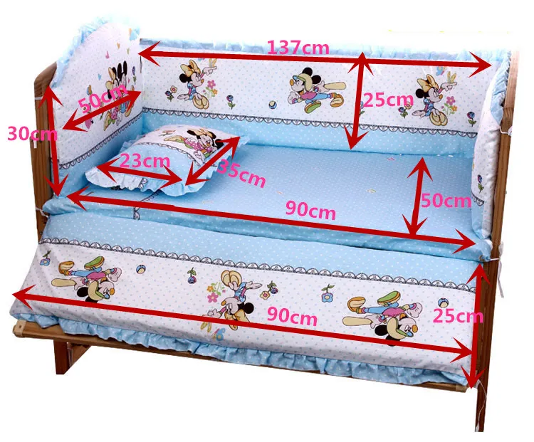 Baby-Bed-Bumper-Cotton-Plush-Baby-Bedding-for-Newborns-Toddle-Children-s-Bed-Around-Linen-Cot