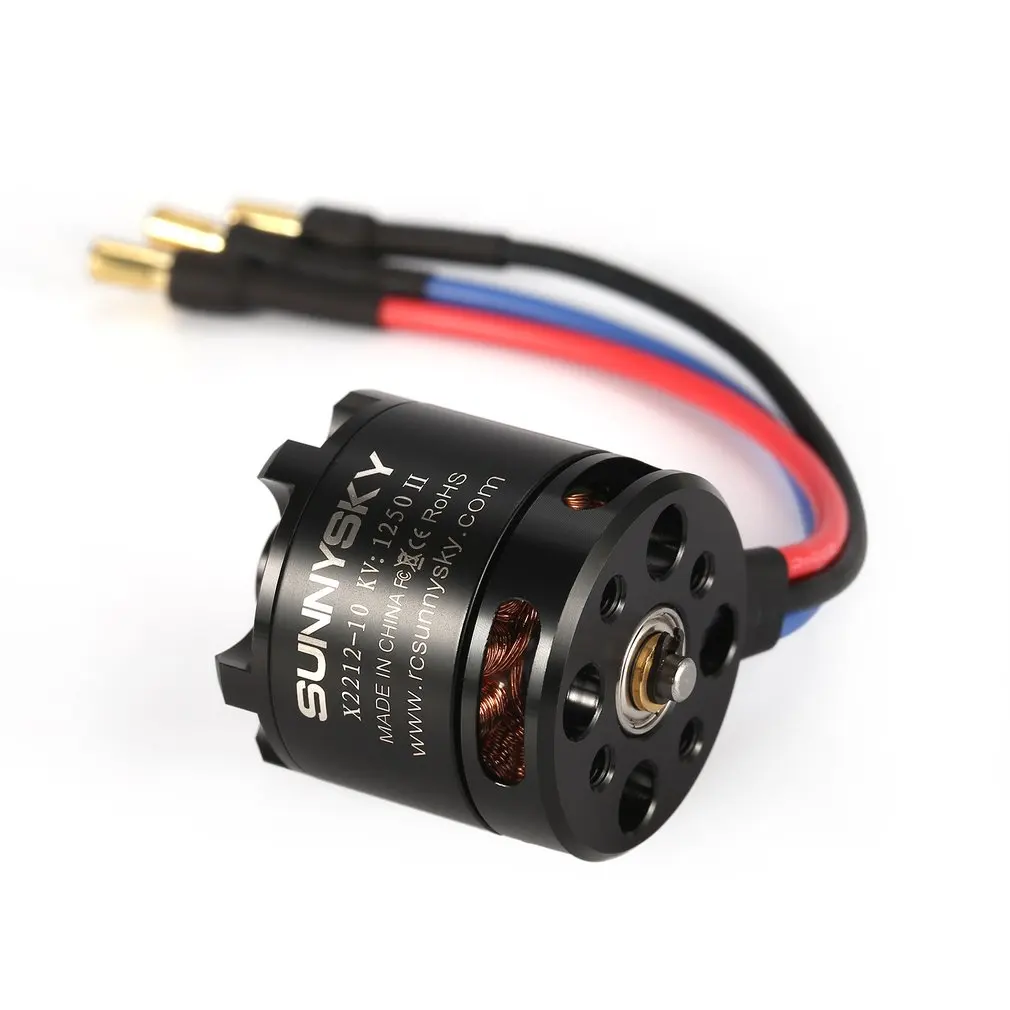 SUNNYSKY X2212 1250KV II 2-4S бесщеточный двигатель с коротким валом для RC 400-800g фиксированным