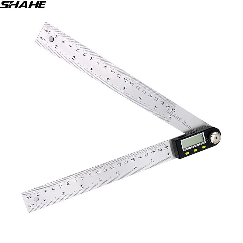 200 mm 8'' Digital Protractor Digital Goniometer Digital Angle Finder Ruler with Stainless Steel Blades Angle Meter Measurment
200 mm 8'' Digital Protractor Digital Goniometer Digital Angle Finder Ruler with Stainless Steel Blades Angle Meter Measurment