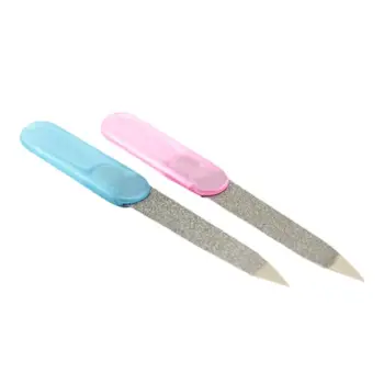 1Pc Women 8.2cm Mini Stainless Steel Nail File Metal Sanding Grits Buffer Double Sides Pedicure Professional Beauty Tool T77
1Pc Women 8.2cm Mini Stainless Steel Nail File Metal Sanding Grits Buffer Double Sides Pedicure Professional Beauty Tool T77