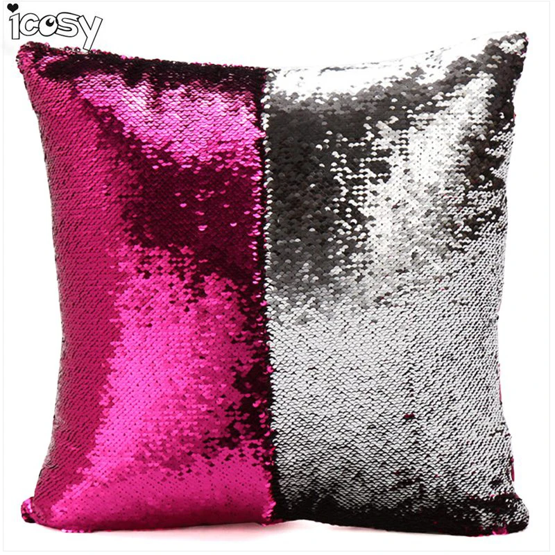 Decorative Cushion Covers Mermaid Pillow Case Cover Reversible Throw Pillow Pillowcases For Sofa Home Decor 24