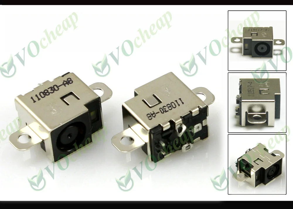 5 x New Laptop DC power jack for HP Pavilion dv6-6000 dv7-6000 dv7-6b 6c dv3000 Without Cable - PJ058.1 | Компьютеры и офис