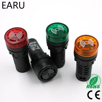 1pc AD16-22SM 12V 24V 110V 220V 380V 22mm Flash Signal Light Red LED Active Buzzer Beep Alarm Indicator Red Green Yellow Black
1pc AD16-22SM 12V 24V 110V 220V 380V 22mm Flash Signal Light Red LED Active Buzzer Beep Alarm Indicator Red Green Yellow Black