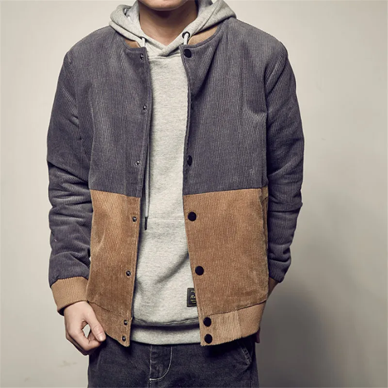 Japanese Style Mens Autumn Jackets And Coats Long Sleeve Patchwork Man Bomber Jackets Stand Loose Spring Fall Casual Coats A3431
Japanese Style Mens Autumn Jackets And Coats Long Sleeve Patchwork Man Bomber Jackets Stand Loose Spring Fall Casual Coats A3431