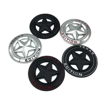 100pcs New Car Styling 3D Black / Red Silver Metal Auto Side Fender Texas Edition Emblem Badge Decor Sticker
100pcs New Car Styling 3D Black / Red Silver Metal Auto Side Fender Texas Edition Emblem Badge Decor Sticker