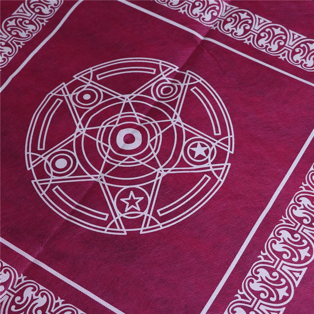 Mantel de Tarot para mapa de tarot de rejilla de cristal para psic/ólogos mago