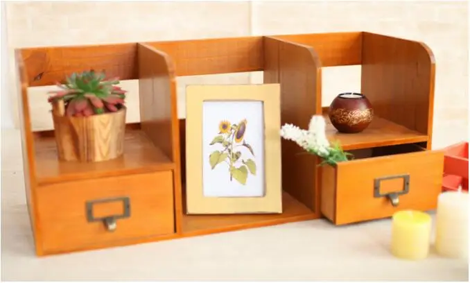 1PC Zakka Grocery Wooden Drawer Cabinet Desktop Book Organzier Home Decoration Wood Storage Box NM 009
1PC Zakka Grocery Wooden Drawer Cabinet Desktop Book Organzier Home Decoration Wood Storage Box NM 009