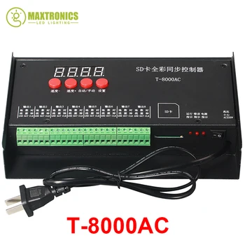 2017 high quality T8000 AC110-240V SD Card Pixel Controller for WS2801 WS2811 LPD8806 MAX 8192 Pixels DC5V
2017 high quality T8000 AC110-240V SD Card Pixel Controller for WS2801 WS2811 LPD8806 MAX 8192 Pixels DC5V
