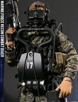 78055 1/6 USMC MARINE FORCE RECON COMBAT DIVER WOODLAND MARPAT Camouflage VER Model for Fans Collectible Action Figures
78055 1/6 USMC MARINE FORCE RECON COMBAT DIVER WOODLAND MARPAT Camouflage VER Model for Fans Collectible Action Figures