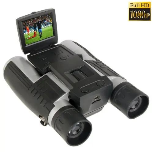 

HBUDS 2.0 inch TFT LCD 5MP 12 x 32 Zoom Telescope Binocular Digital Camera(Black)