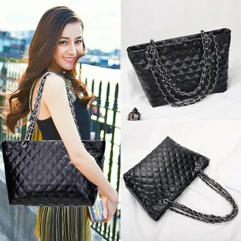 Fall 2018 new female bag euramerican fashion chain diamond lattice shoulder bag handbag fashion contracted joker
Fall 2018 new female bag euramerican fashion chain diamond lattice shoulder bag handbag fashion contracted joker