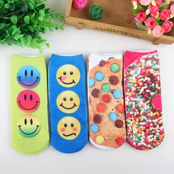 3D Printed Smiling face fashion socks Harajuku style boat socks cartoon socks high quality 1 pair
3D Printed Smiling face fashion socks Harajuku style boat socks cartoon socks high quality 1 pair