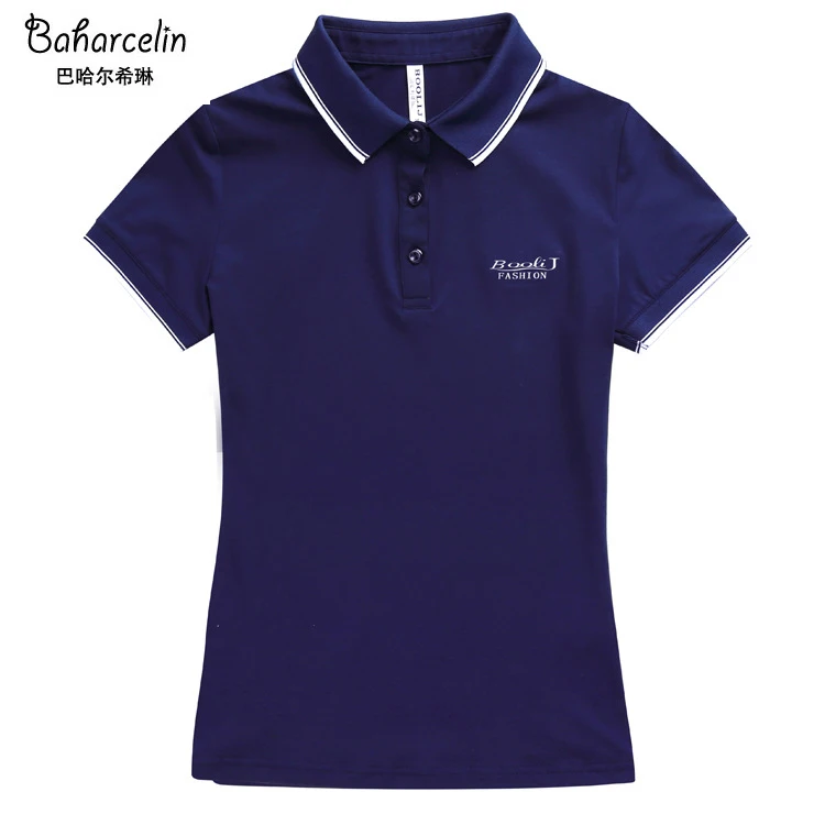 Baharcelin Big Size Solid Color Polo Shirt Tops women Gril Turn-down Collar Polo Tops Short Sleeve Cotton Top Clothing
Baharcelin Big Size Solid Color Polo Shirt Tops women Gril Turn-down Collar Polo Tops Short Sleeve Cotton Top Clothing