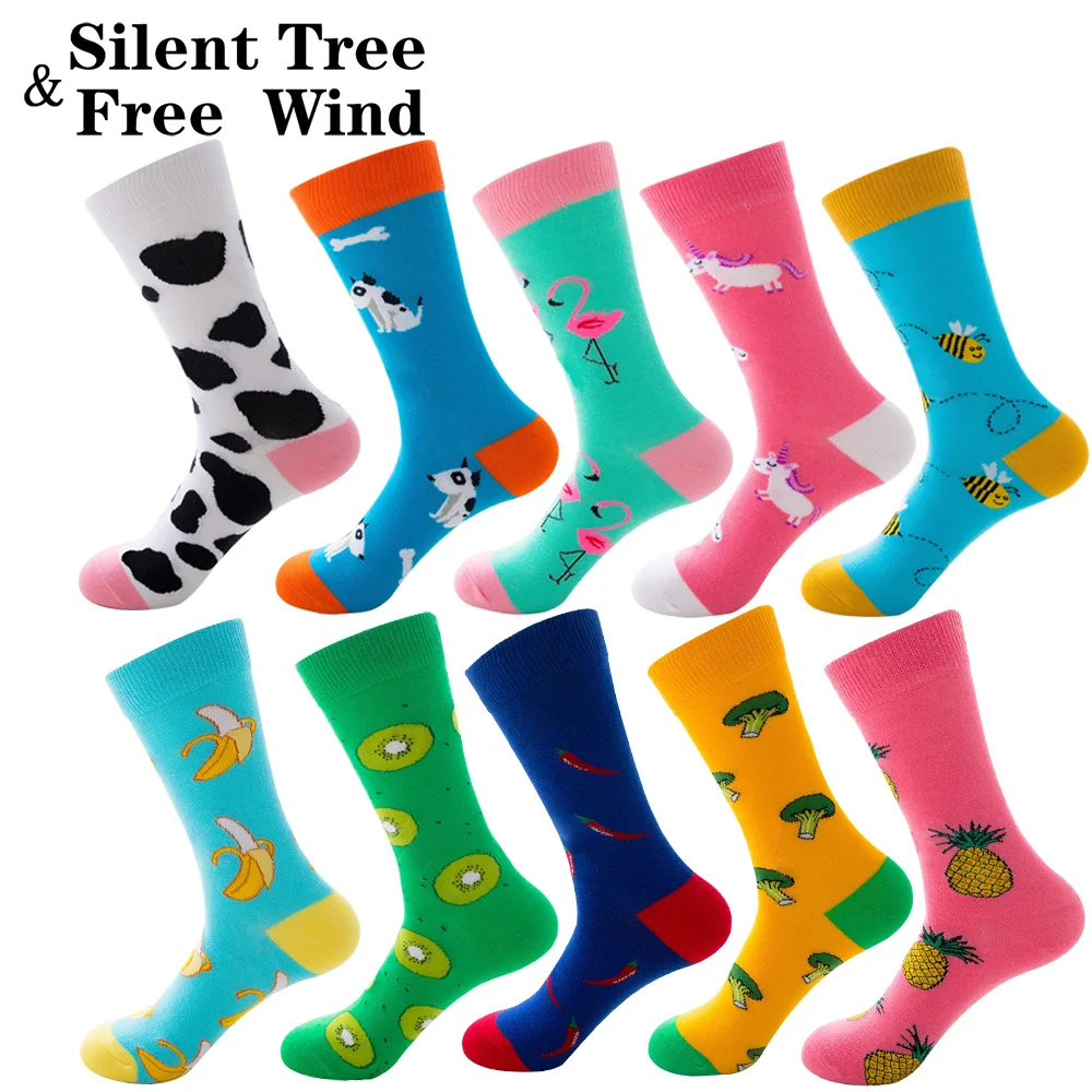 Funny Women Animal Fruit Combed Cotton Socks Cute Bee Milk Cow Bull Terrier Dog Unicorn Banana Pineapple Pepper Crew Sock
Funny Women Animal Fruit Combed Cotton Socks Cute Bee Milk Cow Bull Terrier Dog Unicorn Banana Pineapple Pepper Crew Sock