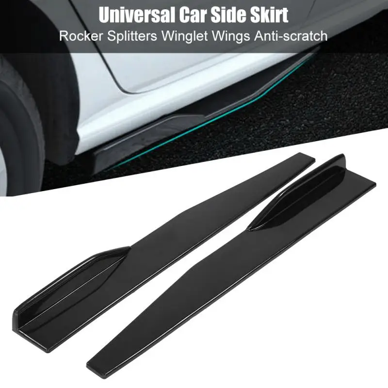 1Pair of Universal Car Side Skirt Cover Trim Rocker Splitters Winglet Wings Anti-scratch Car Side Skirt Rocker Splitters
1Pair of Universal Car Side Skirt Cover Trim Rocker Splitters Winglet Wings Anti-scratch Car Side Skirt Rocker Splitters