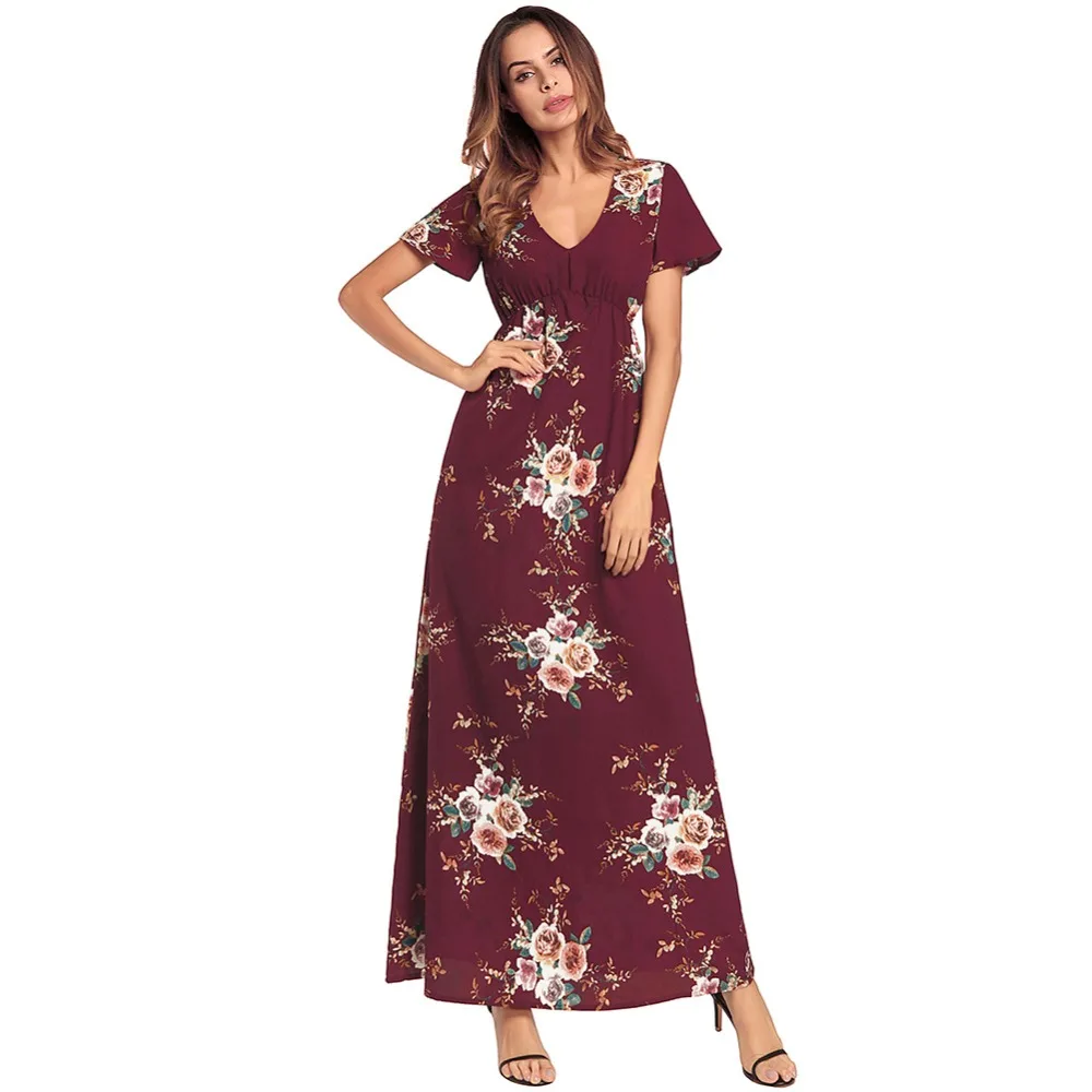 2019 New Women's Spring Summer Beach Swimsuit Chiffon Printed Fashion Casual Sexy Home Travel long Dresses Large size
2019 New Women's Spring Summer Beach Swimsuit Chiffon Printed Fashion Casual Sexy Home Travel long Dresses Large size