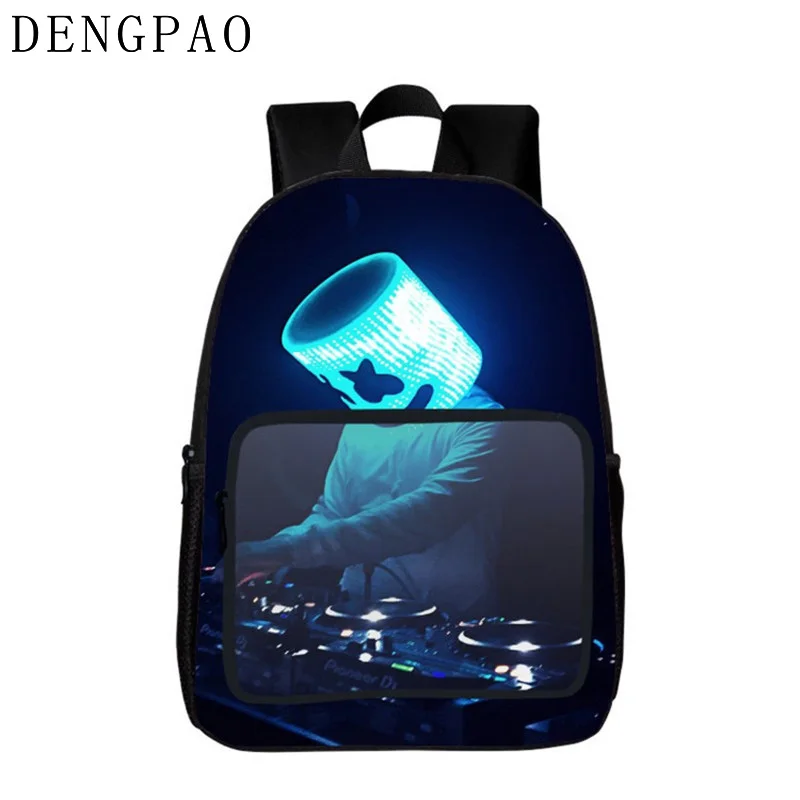 DENGPAO marshmello dj mask helmet backpack kids bags for school teenage girls boys printing bagpack children satchel fashion
DENGPAO marshmello dj mask helmet backpack kids bags for school teenage girls boys printing bagpack children satchel fashion