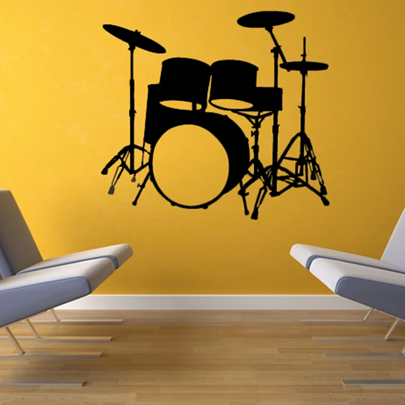 Musical Instruments Drums Wall Decal Home Decor Vinyl Removable Waterproof Wall Sticker Living Room
Musical Instruments Drums Wall Decal Home Decor Vinyl Removable Waterproof Wall Sticker Living Room