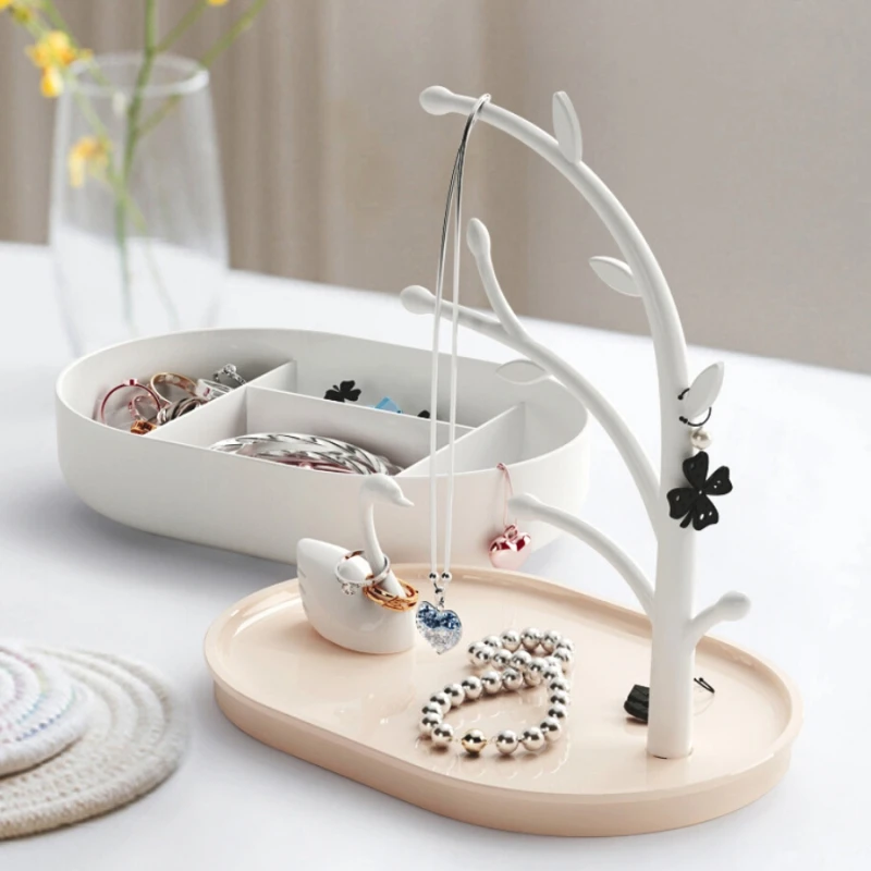 Swan Storage Boxes Racks Lake Jewelry Storage Box Jewelry Stand Double Layer Jewelry Storage Case For Earrings Necklace Bracelet
Swan Storage Boxes Racks Lake Jewelry Storage Box Jewelry Stand Double Layer Jewelry Storage Case For Earrings Necklace Bracelet