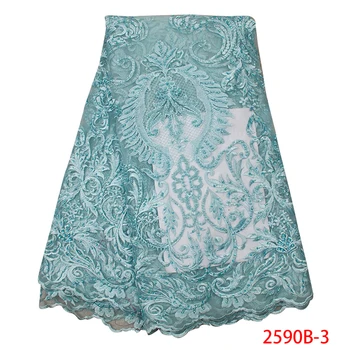2019 Hot Sale French Tulle Lace Fabric Nigerian Laces Fabrics Embroidered African Lace Fabrics With Beads Sequin KS2590B-3
2019 Hot Sale French Tulle Lace Fabric Nigerian Laces Fabrics Embroidered African Lace Fabrics With Beads Sequin KS2590B-3