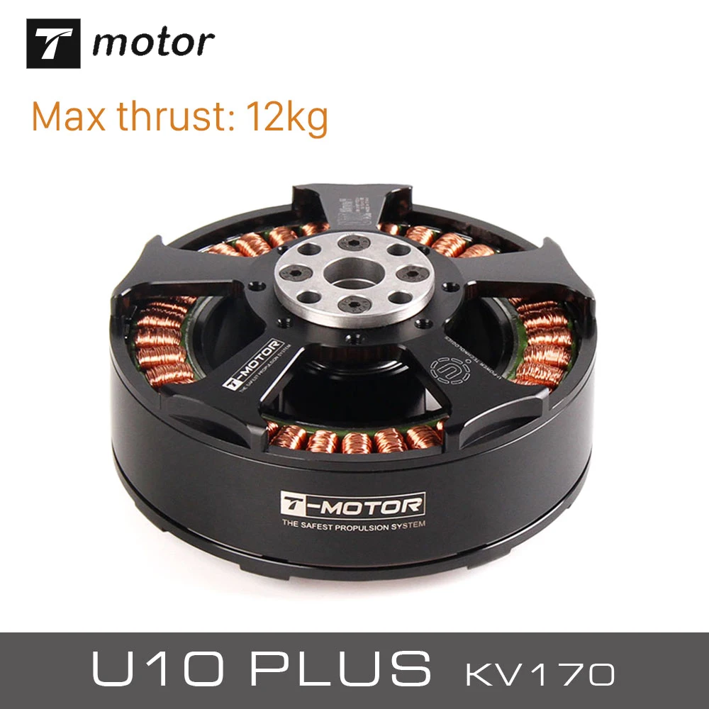 T-Motor Tiger Efficiency Motor U10 Plus KV170 for Multirotor Helicopter Hexacopter UAV Drones
T-Motor Tiger Efficiency Motor U10 Plus KV170 for Multirotor Helicopter Hexacopter UAV Drones