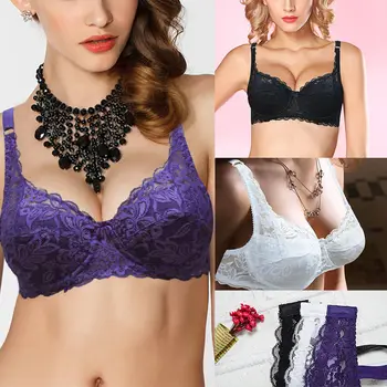 Women's Lace Underwire Push Up Bra Floral Embroidery Adjusted Brassiere For Women Bralette Lingerie Intimates Thin Bras 32-44
Women's Lace Underwire Push Up Bra Floral Embroidery Adjusted Brassiere For Women Bralette Lingerie Intimates Thin Bras 32-44