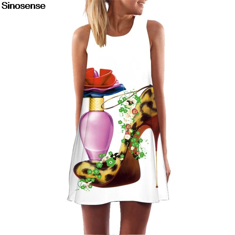 Women Casual A-Line Dresses Vestidos 2019 Perfume Leopard High Heels Printed Vintage Beach Summer Chiffon Dress Sexy Mini Dress
Women Casual A-Line Dresses Vestidos 2019 Perfume Leopard High Heels Printed Vintage Beach Summer Chiffon Dress Sexy Mini Dress