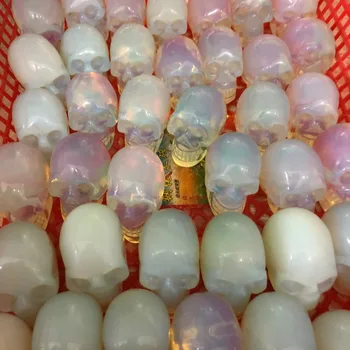 1pcs Natural White Transparent Crystal Skull Quartz Gift Hand Engraving Collection Decoration Random Delivery
1pcs Natural White Transparent Crystal Skull Quartz Gift Hand Engraving Collection Decoration Random Delivery