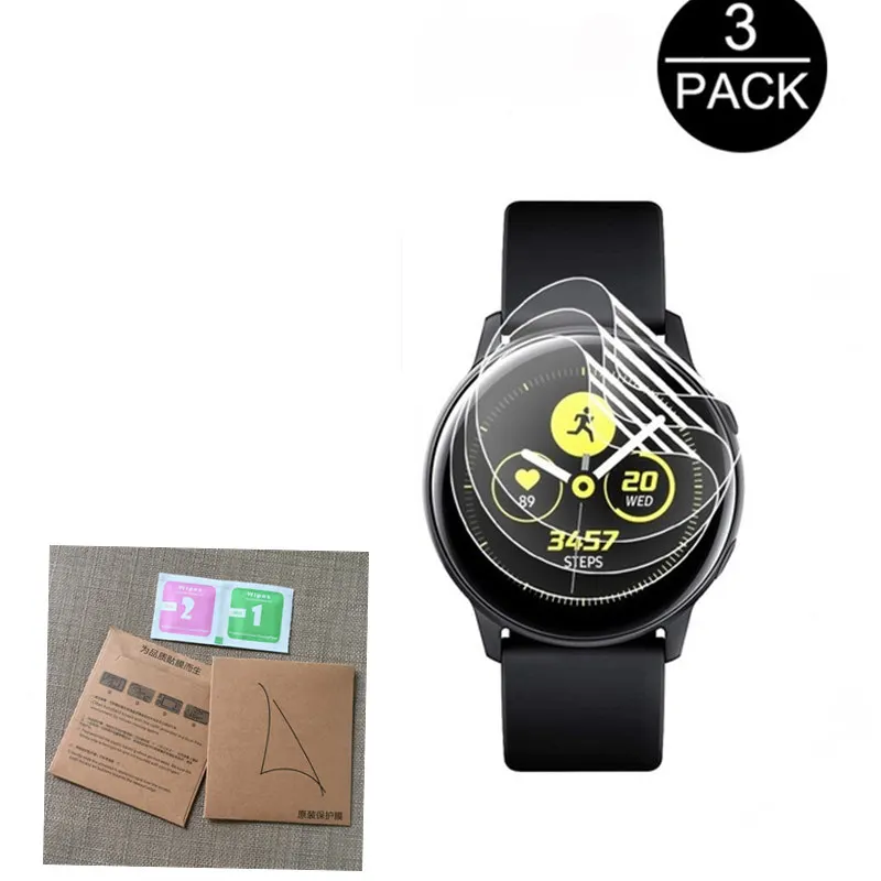 3 шт./упаковка Противоударная Защитная пленка для смарт часов Samsung Galaxy Watch Active 40 мм