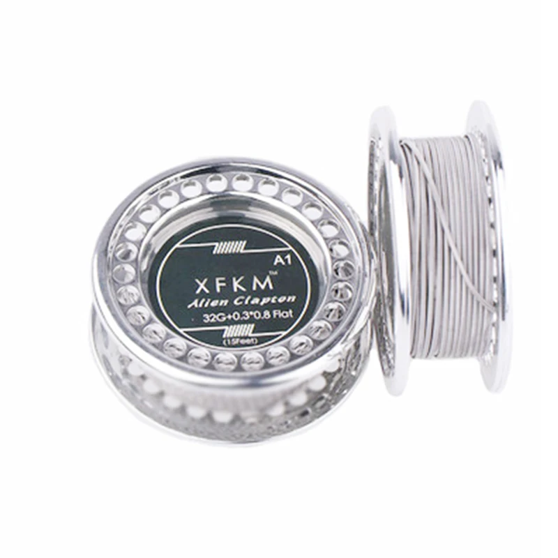 5m/roll Coil Tool Flat Alien Clapton Wire for RDA RBA Rebuildable Atomizer Heating Wires Alien Clapton Heating Wire
5m/roll Coil Tool Flat Alien Clapton Wire for RDA RBA Rebuildable Atomizer Heating Wires Alien Clapton Heating Wire