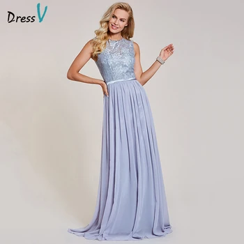 Dressv silver evening dress chiffion cheap sleeveless scoop neck zipper up wedding party formal a line lace evening dresses
Dressv silver evening dress chiffion cheap sleeveless scoop neck zipper up wedding party formal a line lace evening dresses