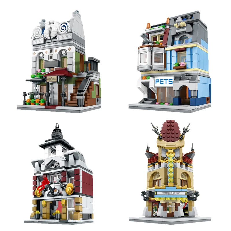 Creator Mini Street Set Palace Cinema Paris Restaurant Fire Department Pet Shop City Building Blocks Toy Creator
Creator Mini Street Set Palace Cinema Paris Restaurant Fire Department Pet Shop City Building Blocks Toy Creator