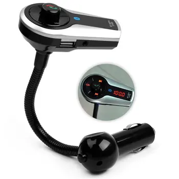 New Bluetooth Handsfree Car Kit FM Transmitter Modulator Car mp3 Player For iPhone / iPod / Pad / mp3 / Phone
New Bluetooth Handsfree Car Kit FM Transmitter Modulator Car mp3 Player For iPhone / iPod / Pad / mp3 / Phone