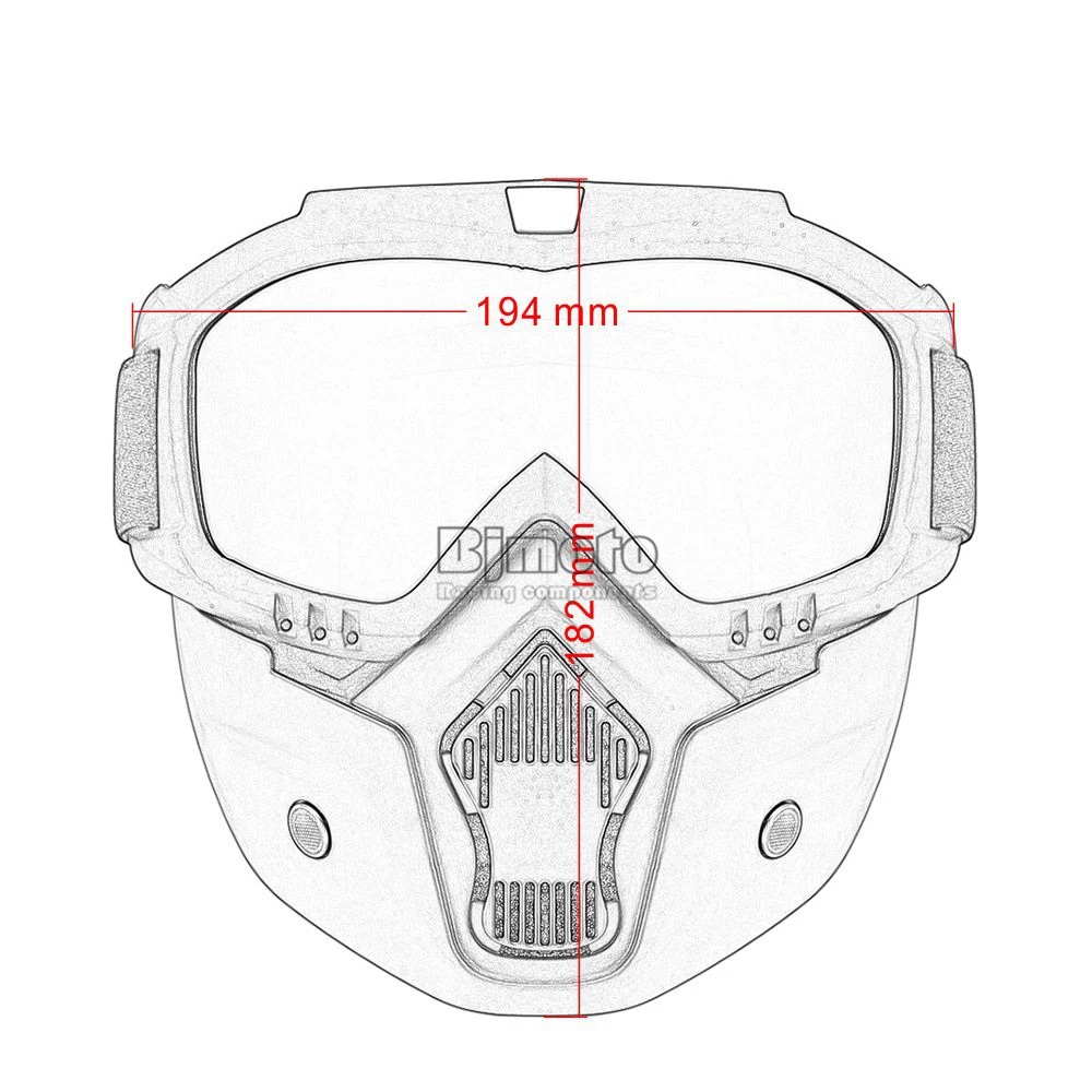Motorcycle mask Goggle (9)