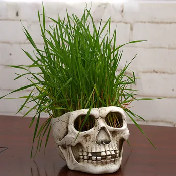 Planter Garden Flower Storage Pots Container Big skull Model Multifunctional Fruit Plate Storage Tank Large For Home Decor 
Planter Garden Flower Storage Pots Container Big skull Model Multifunctional Fruit Plate Storage Tank Large For Home Decor