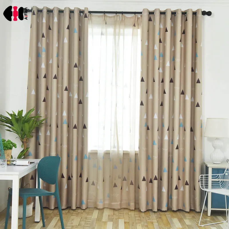Chinese Simple Abstract Triangle Blackout Curtains Bedroom Child Kids Shading Insulation Geometric Drapes WP117B
Chinese Simple Abstract Triangle Blackout Curtains Bedroom Child Kids Shading Insulation Geometric Drapes WP117B