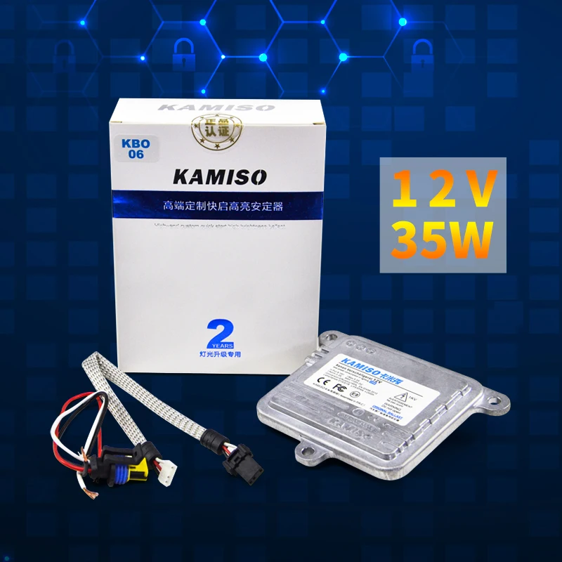 KAMISO 12V KBO-06 Car Original Ballast Use for Auto Retrofit 35W HID Original Automobile Ballast Waterproof, Fast Heat Disappear
KAMISO 12V KBO-06 Car Original Ballast Use for Auto Retrofit 35W HID Original Automobile Ballast Waterproof, Fast Heat Disappear