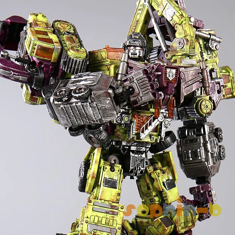 NBK Transformed Custom Paint Devastator Bulldozer Scrapper Gravity Hook Builder 6in1 Figures
NBK Transformed Custom Paint Devastator Bulldozer Scrapper Gravity Hook Builder 6in1 Figures