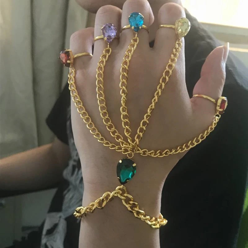 Avengers Infinity War Thanos Infinity Gauntlet Gloves Cosplay Hand Chain Bracelet Accessories Jewelry
Avengers Infinity War Thanos Infinity Gauntlet Gloves Cosplay Hand Chain Bracelet Accessories Jewelry