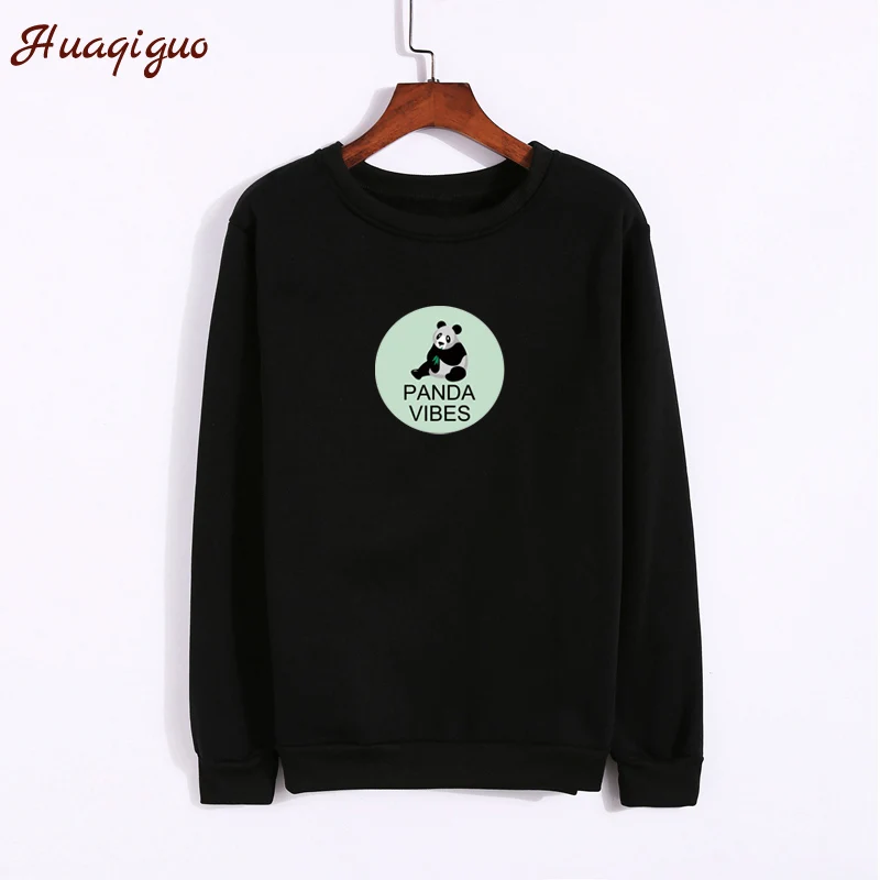 Panda Vibes Print Women Autumn Sweatshirt Jumper Kawaii Fleece Winter Panda Hoodies Hipster Street Drop Shipping
Panda Vibes Print Women Autumn Sweatshirt Jumper Kawaii Fleece Winter Panda Hoodies Hipster Street Drop Shipping