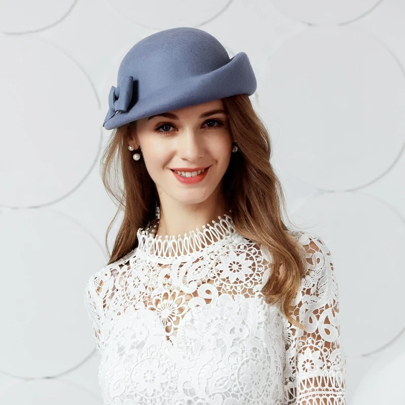 New Wool Hat Winter Noble European Elegant Girls Fashion Cap Ladies Wool Hat Foldable Women Wool Fedora Hat M5116
New Wool Hat Winter Noble European Elegant Girls Fashion Cap Ladies Wool Hat Foldable Women Wool Fedora Hat M5116
