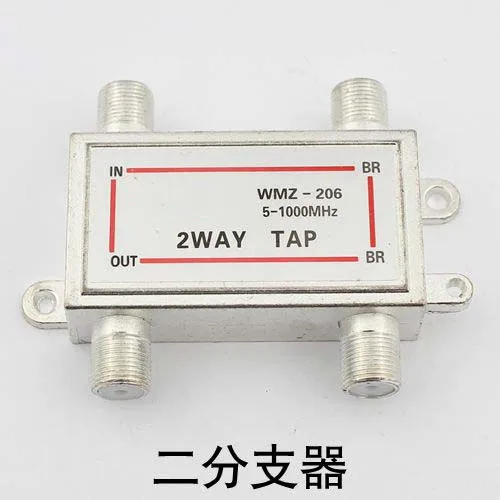 50pcs/lot Antennenverteiler, TV 2 way Spliter Cable TV two branch C03 two 206 branch TV amplifier signal branch distributor
50pcs/lot Antennenverteiler, TV 2 way Spliter Cable TV two branch C03 two 206 branch TV amplifier signal branch distributor