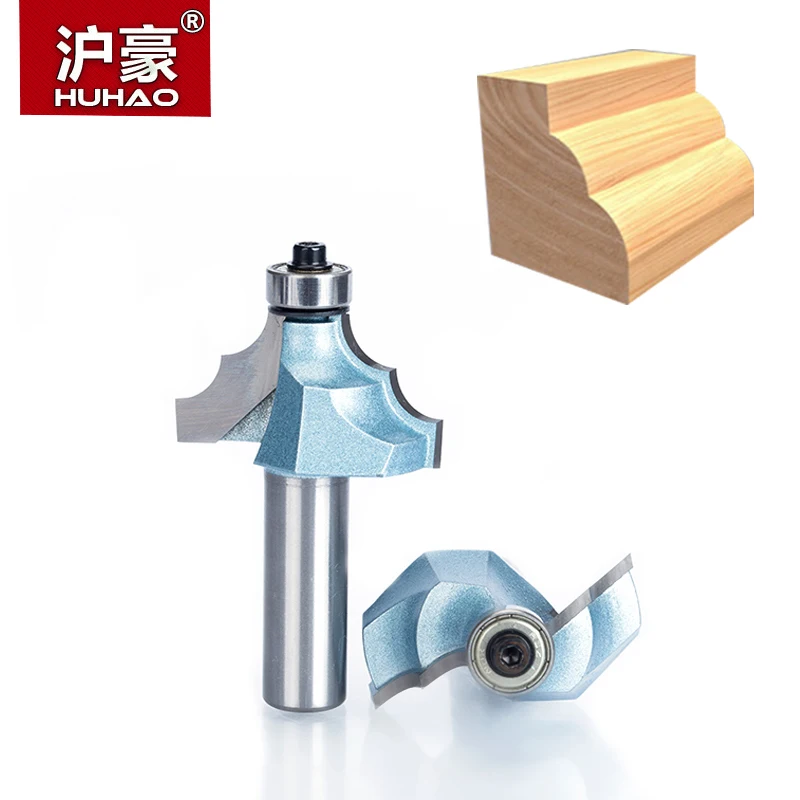 HUHAO 1pcs 1/2" 1/4" Shank classical mounlding bit Router Bits for wood Tungsten Carbide Woodworking endmill tools