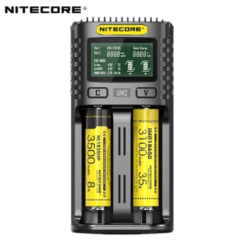 Nitecore UM2 USB Dual-SlOT QC Charger Intelligent Circuitry Global Insurance li-ion AA AAA 18650 14500 21700 battery Charger
Nitecore UM2 USB Dual-SlOT QC Charger Intelligent Circuitry Global Insurance li-ion AA AAA 18650 14500 21700 battery Charger