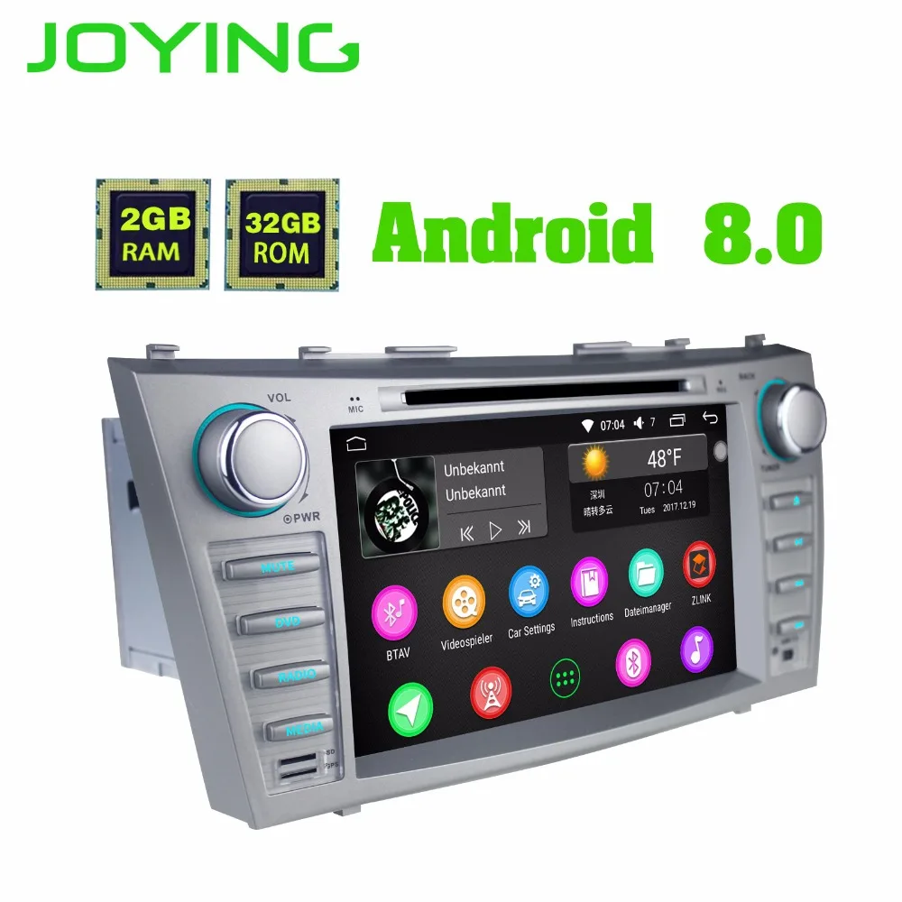 JOYING 7" Car radio player 4GB Ram 32GB Rom tape recorder Android 8.1 head unit FM audio radio GPS Navigator SWC DSP BT free DVR
JOYING 7" Car radio player 4GB Ram 32GB Rom tape recorder Android 8.1 head unit FM audio radio GPS Navigator SWC DSP BT free DVR